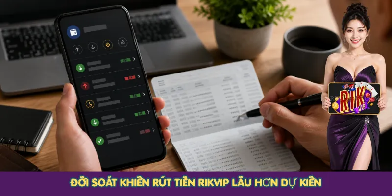 Đối soát khiến rút tiền Rikvip lâu hơn dự kiến