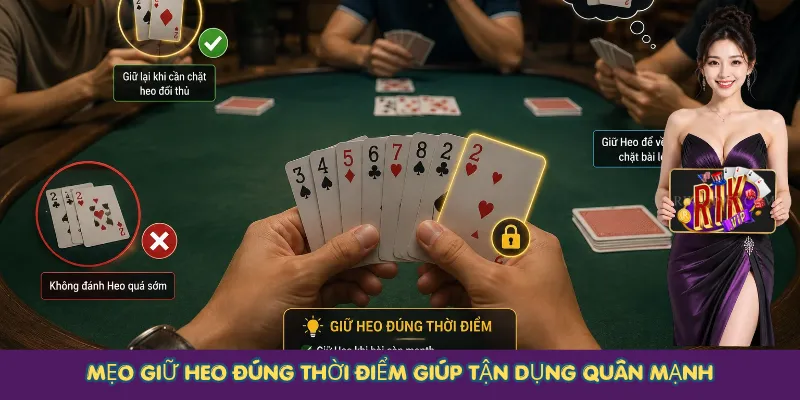 Mẹo giữ Heo đúng thời điểm giúp tận dụng quân mạnh