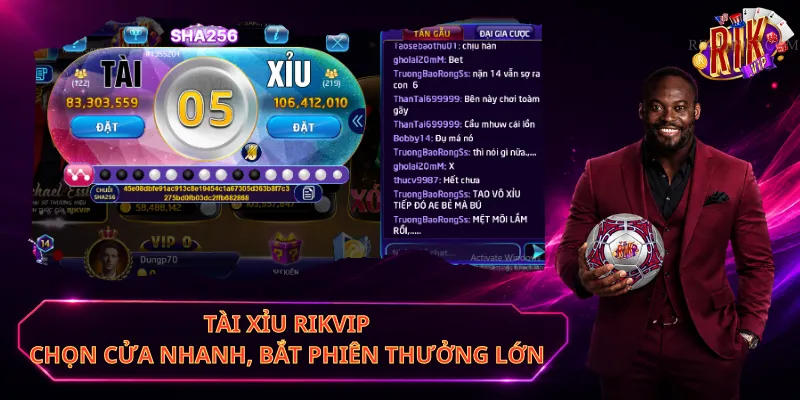 Tài Xỉu Rikvip – Chọn Cửa Nhanh, Bắt Phiên Thưởng Lớn